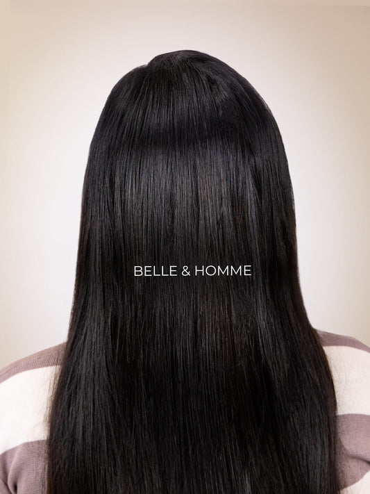 5"x 2" Seamless Crown Coverage Hair Patch - Silky
