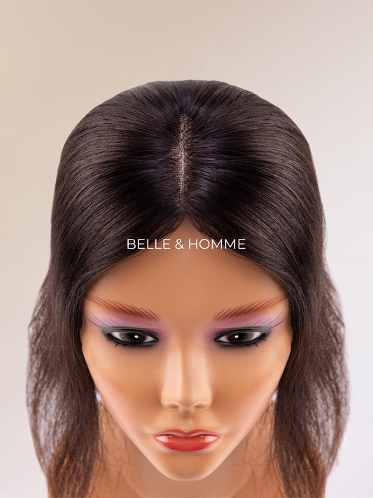 5"x 5" Lace Hair Topper - Silky