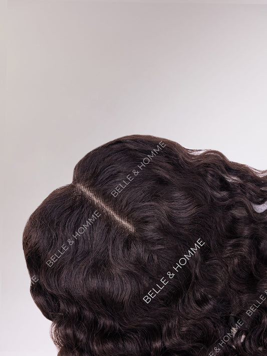 5"x 5" Lace Hair Topper - Curly