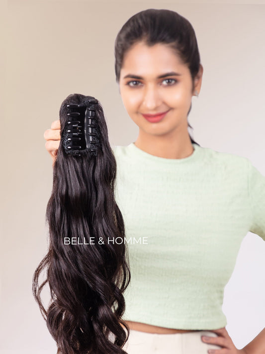 Clutch Ponytail - Wavy
