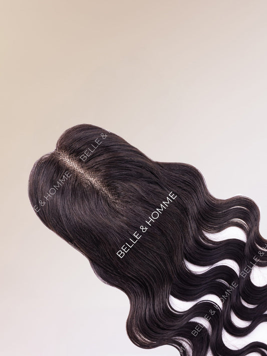 2"x 5" Lace Hair Topper - Wavy