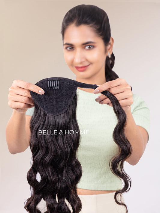 Wrap Ponytail - Wavy